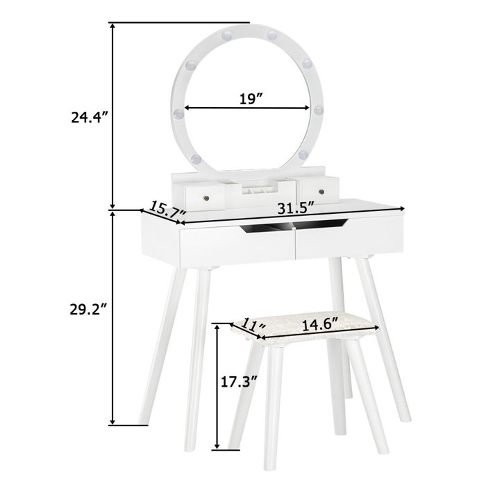Oliver Sikeston Vanity & Reviews Wayfair